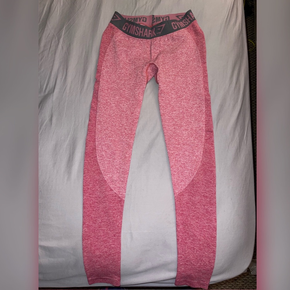 Pink and Gray Gym Bottoms